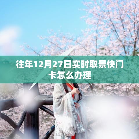 快门卡办理流程与指南，往年12月27日实时取景攻略