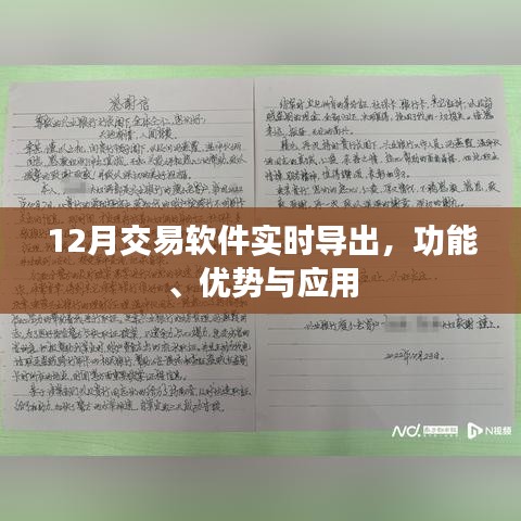 交易软件实时导出功能详解，优势与应用体验
