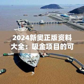 2024新奥正版资料大全：吸金项目的可行性分析大全