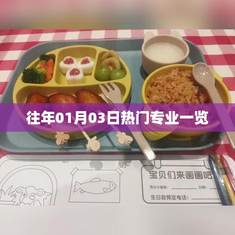 往年1月3日热门专业趋势概览
