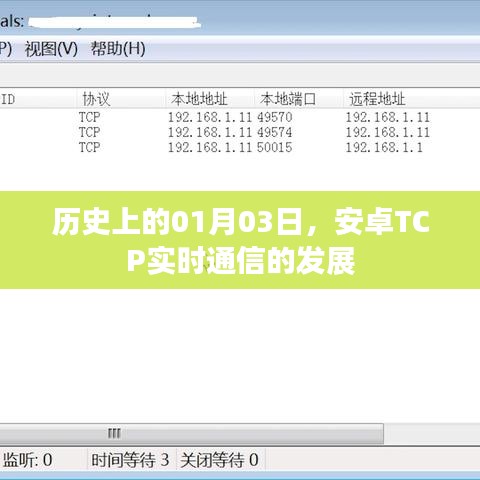 安卓TCP实时通信发展的历史里程碑，01月03日回顾