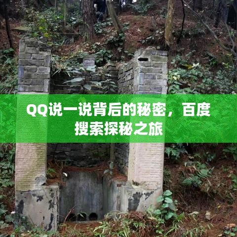QQ说一说背后的秘密，百度搜索探秘之旅