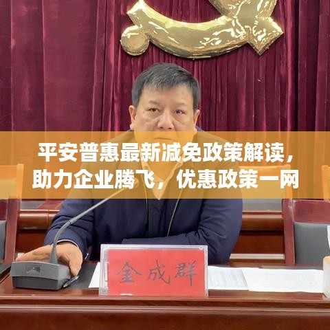 平安普惠最新减免政策解读，助力企业腾飞，优惠政策一网打尽！
