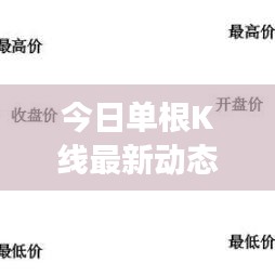今日单根K线最新动态，市场走势深度分析与预测
