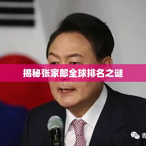 揭秘张家郎全球排名之谜