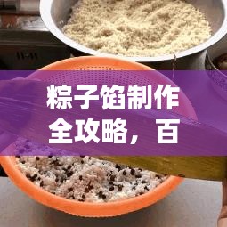 粽子馅制作全攻略，百度经验分享，让你轻松掌握美味秘诀！