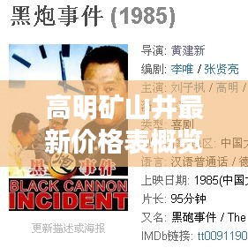 高明矿山井最新价格表概览