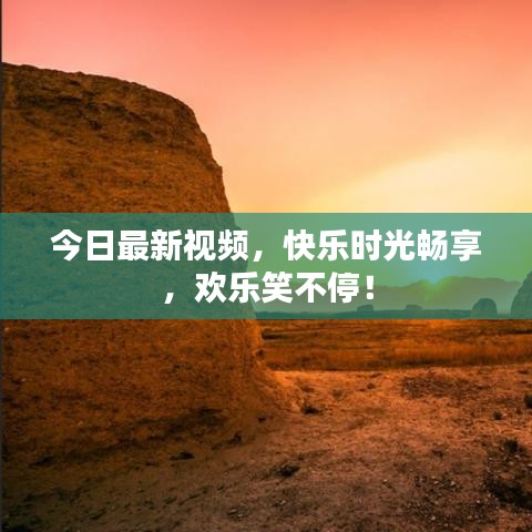 今日最新视频，快乐时光畅享，欢乐笑不停！