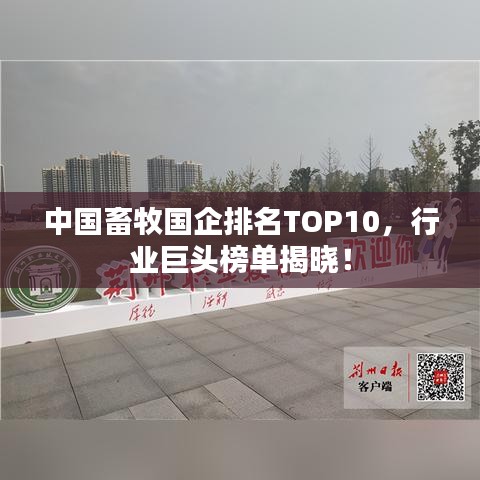 中国畜牧国企排名TOP10，行业巨头榜单揭晓！