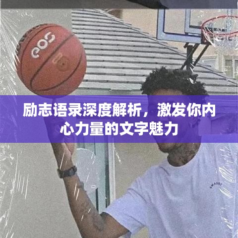 励志语录深度解析，激发你内心力量的文字魅力