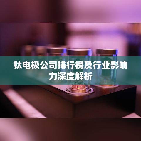 钛电极公司排行榜及行业影响力深度解析