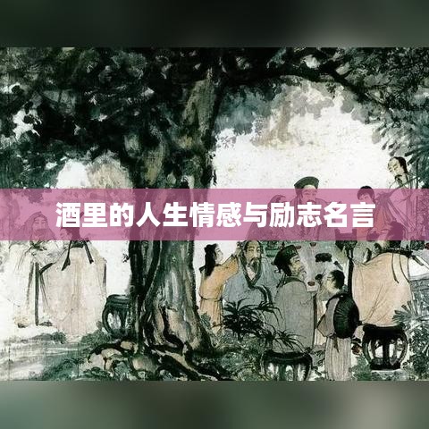 酒里的人生情感与励志名言