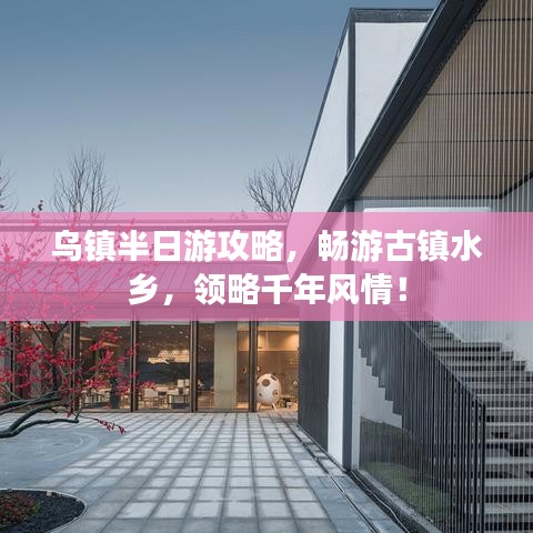 乌镇半日游攻略，畅游古镇水乡，领略千年风情！