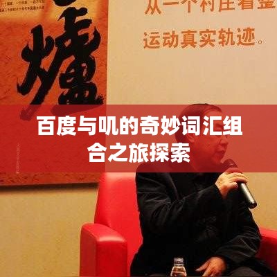 百度与叽的奇妙词汇组合之旅探索