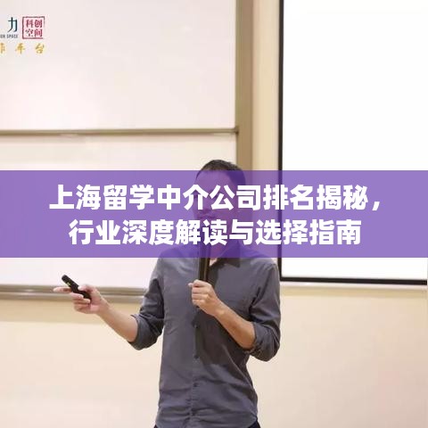 上海留学中介公司排名揭秘，行业深度解读与选择指南