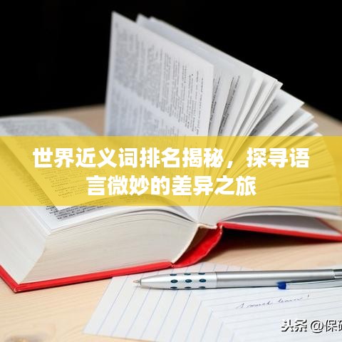 世界近义词排名揭秘，探寻语言微妙的差异之旅