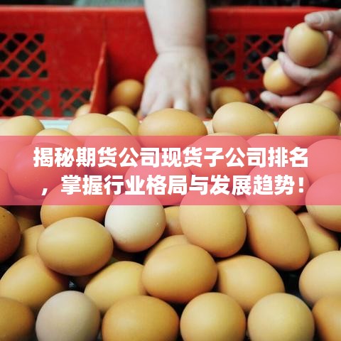 揭秘期货公司现货子公司排名，掌握行业格局与发展趋势！