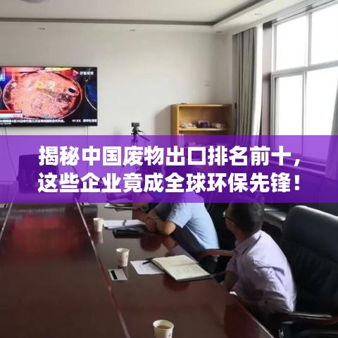 揭秘中国废物出口排名前十，这些企业竟成全球环保先锋！