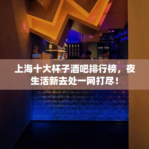 上海十大杯子酒吧排行榜，夜生活新去处一网打尽！