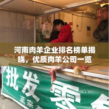 河南肉羊企业排名榜单揭晓，优质肉羊公司一览