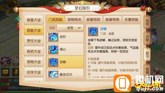 梦幻手游龙宫带什么特技与书城激活码领取,详细数据解释定义 WearOS_v2.760