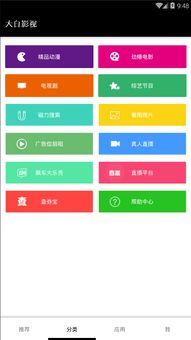 大白影音软件版本功能差异对比